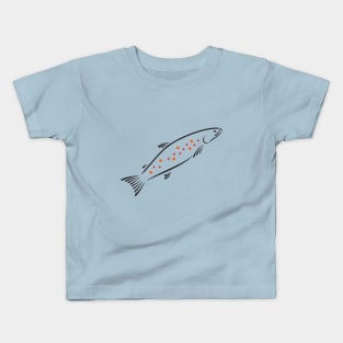 fish with caviar Kids T-Shirt